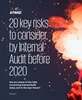 20 ریسک کلیدی در حسابرسی داخلی برای سال 2020 - قسمت دوم
